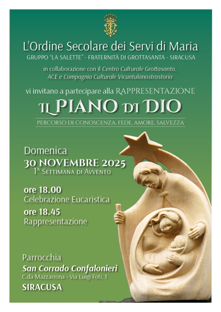 il Piano di Dio